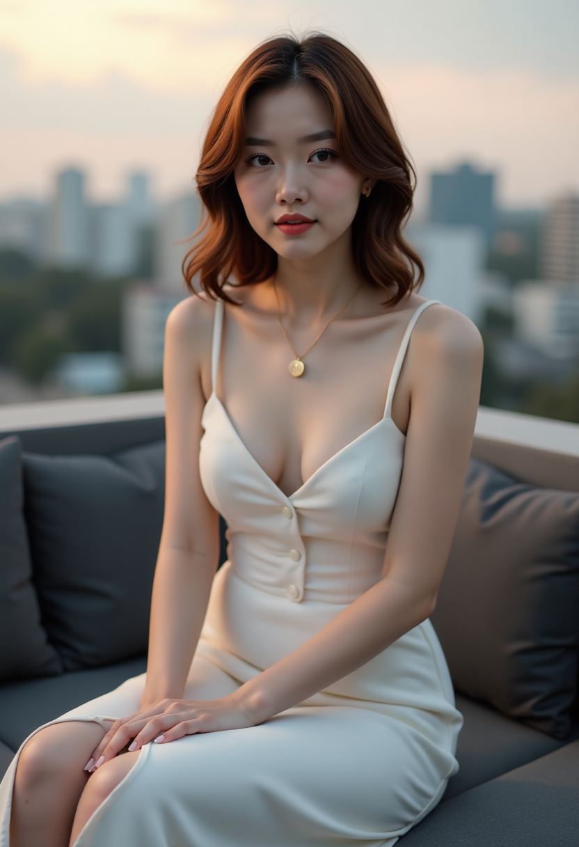 女子接宠物鸡回家